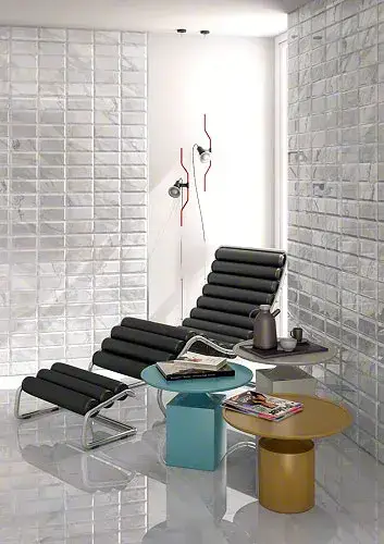Интерьер с Плитка Vives Wilson Blanco 02398-0001 10x20