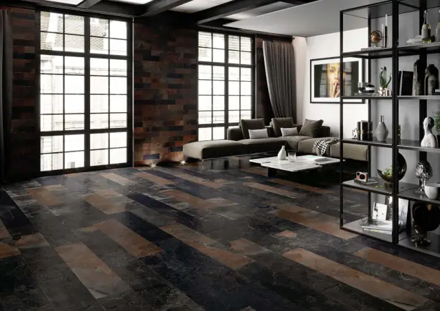 Интерьер с Керамическая плитка MADISON LAPP/RETT 	60X120