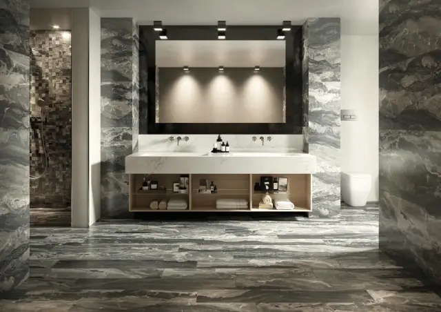 Интерьер с Керамическая плитка BALMORAL  RETT 20Х120 1,44 м2