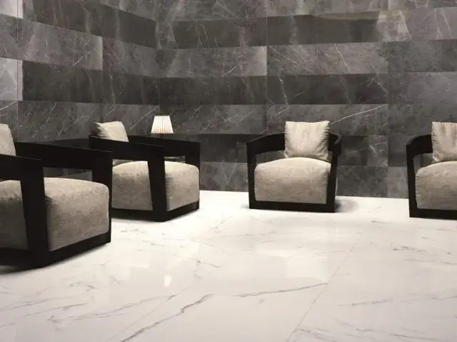 Интерьер с Керамическая плитка SENSI PIETRA GREY SABLE RET	30X60