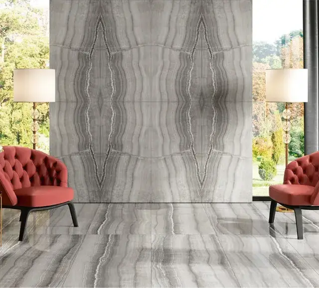 Интерьер с Керамогранит SKORPION GREY RT 60X120