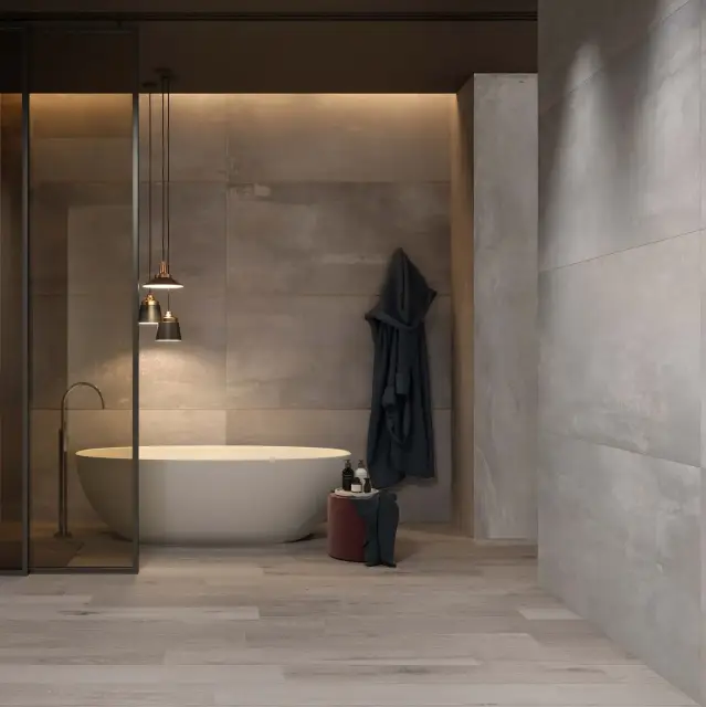 Интерьер с Керамическая плитка INTERNO 9 RUST ret   120X120
