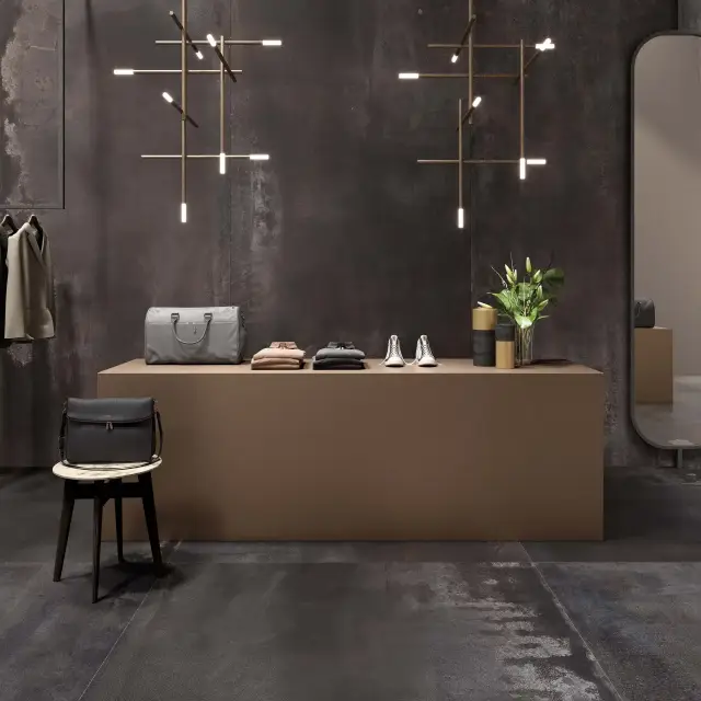 Интерьер с Керамическая плитка INTERNO 9 RUST ret   120X120