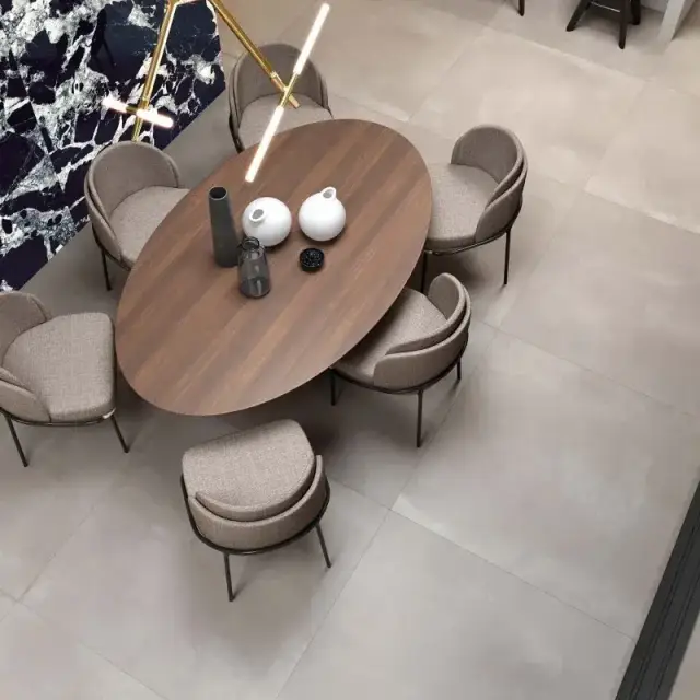 Интерьер с Керамическая плитка LAB325 METAL ASH RETT 60X120