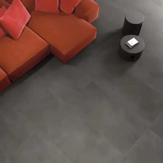 Интерьер с Керамическая плитка LAB325 METAL ASH RETT 60X120