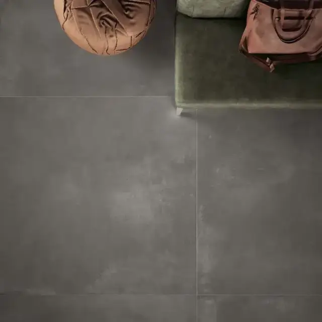 Интерьер с Керамическая плитка LAB325 METAL ASH RETT 60X120