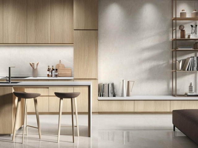 Интерьер с Tessino Bronze Nat ZZ 60x120