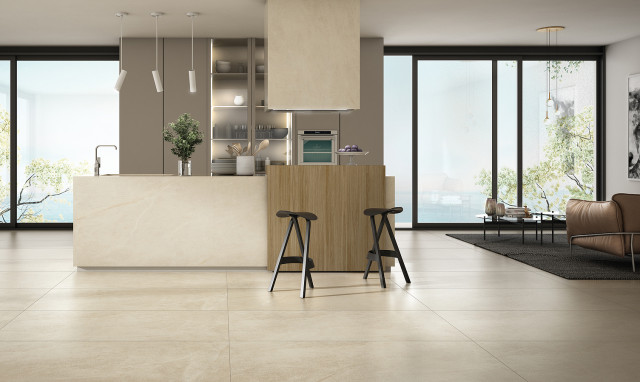 Интерьер с Керамогранит LUXOR NAT.RET. I60X60 NATURALE RETTIFICATO