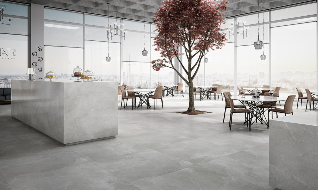 Интерьер с Керамогранит LUXOR NAT.RET. I60X60 NATURALE RETTIFICATO