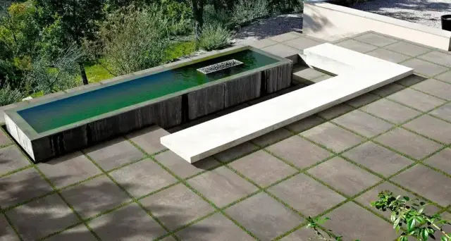 Интерьер с Rawtech Raw-White Nat 3x3 Mosaico 30x30