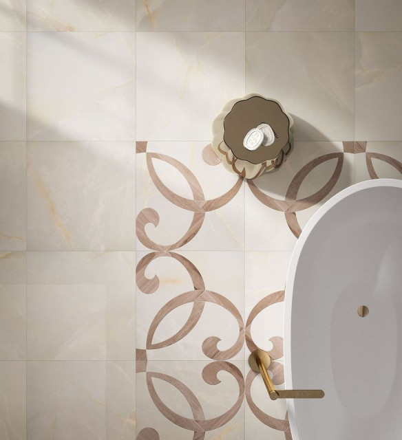 Интерьер с Декор DEC. ELEGANCE STATUARIO 	30x75