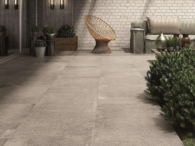 Интерьер с Керамическая плитка UNIKA BRONZE RETT. 60X120