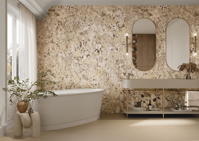 Интерьер с Керамогранит GRANITI TERRANOVA MT RT 120x280