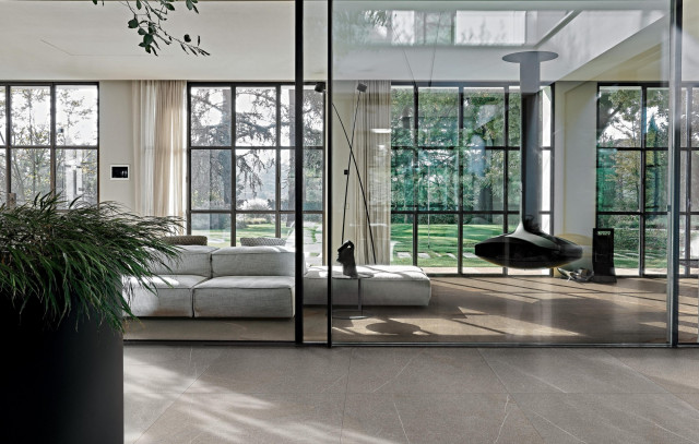 Интерьер с Coretech Flame Light Cannete 60x120
