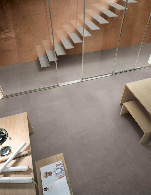 Интерьер с Earthtech Des Ground Comfort 6 Mm Muretto 7,5x15 30x30