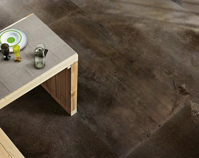 Интерьер с Flowtech Russet Nat. Listello Sfalsato 21x40
