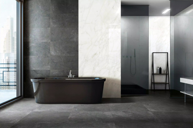 Интерьер с Stontech 4.0 Stone 01 30x60