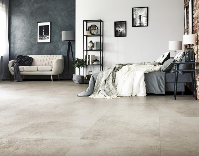 Интерьер с Artifact Of Cerim Vint Taupe Grip 30x60
