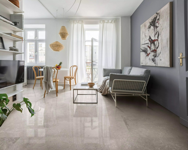 Интерьер с Elemental Stone Cream Dolomia Nat 30x60