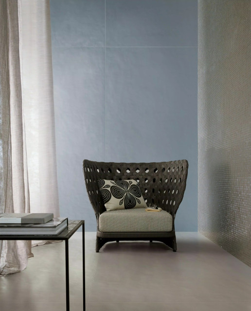 Интерьер с Neutra 6.0 01 Bianco Gres B 6 Mm 10x15 30x30