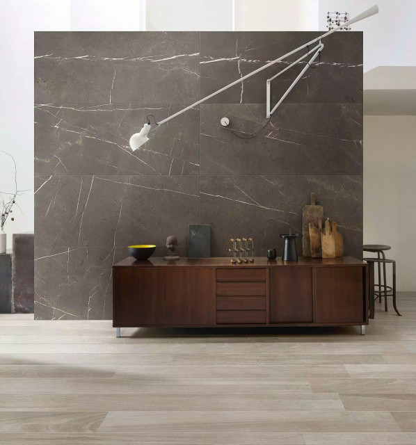 Интерьер с Wooden Tile Brown 26.5x180