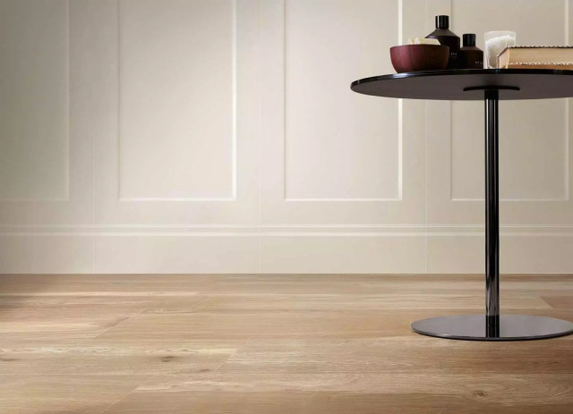 Интерьер с Wooden Tile Brown 26.5x180