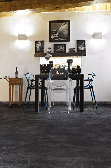 Интерьер с Ardoise Ivoire Matte 80x80