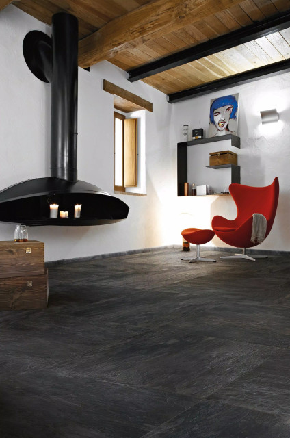 Интерьер с Ardoise Ivoire Matte 80x80