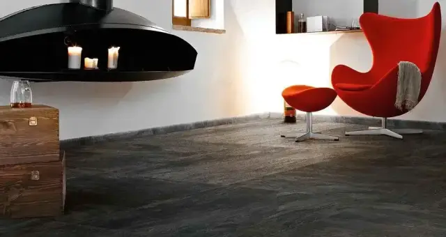 Интерьер с Ardoise Ivoire Matte 80x80