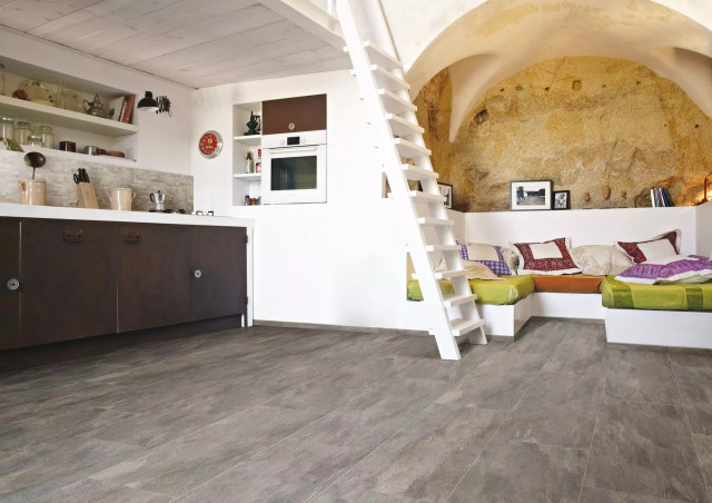 Интерьер с Ardoise Ivoire Matte 80x80
