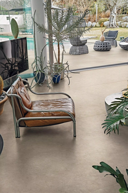 Интерьер с Atmospheres Desir Sable R10 B 60x60