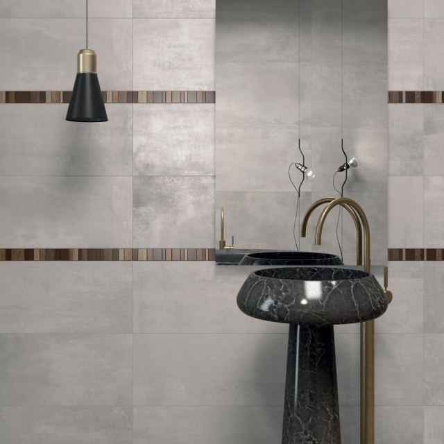 Интерьер с Керамогранит INTERNO 9 PEARL LAPP.RETT 30X120