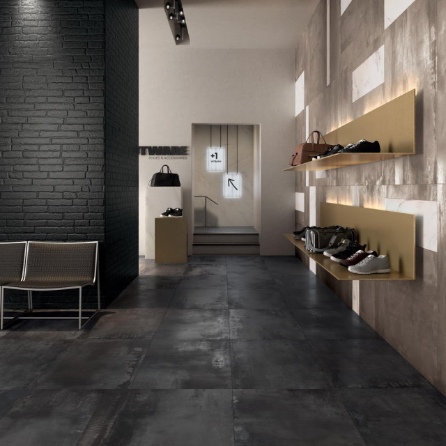 Интерьер с Керамогранит INTERNO 9 PEARL LAPP.RETT 30X120