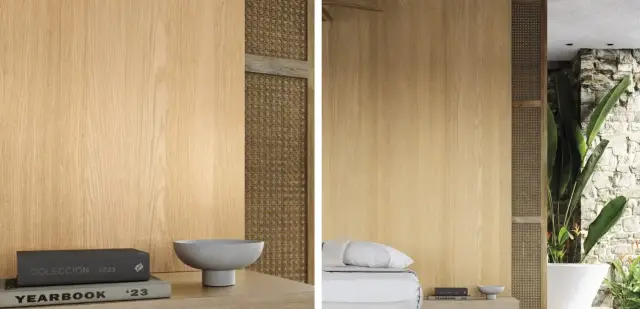 Интерьер с PORCELANOSA XLIGHT CADORE WENGUE NATURE 120х270 G-2511