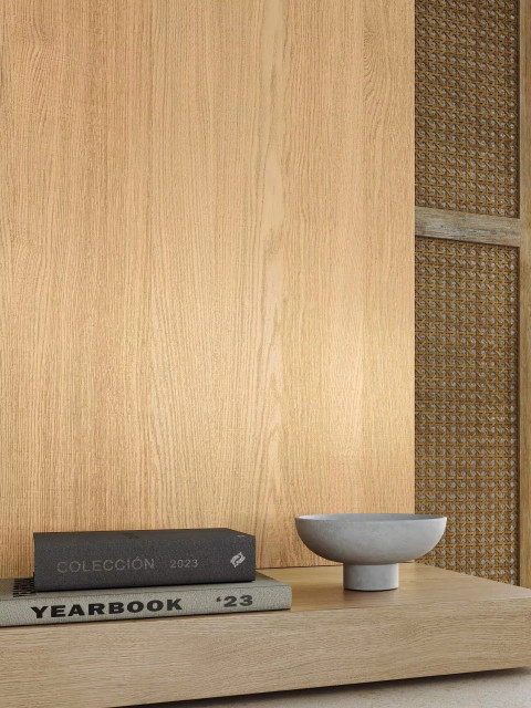 Интерьер с PORCELANOSA XLIGHT CADORE WENGUE NATURE 120х270 G-2511