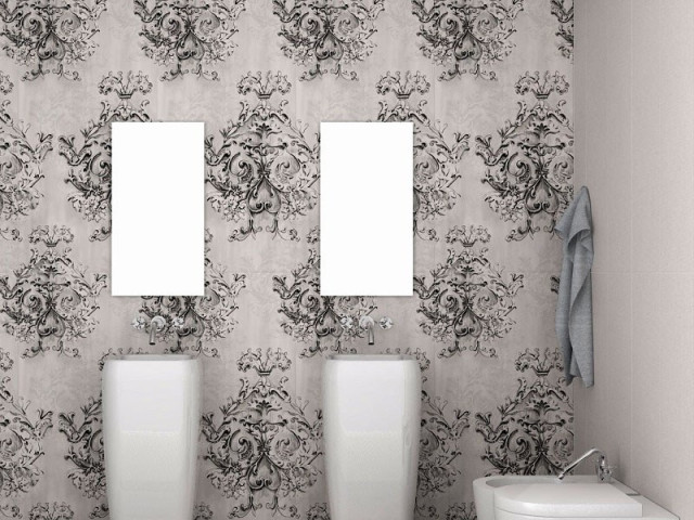Интерьер с Декор  CANVAS EVANESCENCE GREY RETT	60x120