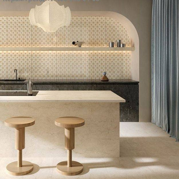 Интерьер с Керамогранит BON TON PERLINO LU3 R 120X280