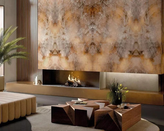Интерьер с Керамогранит Ava Ceramica Galaxia Selene LP SL.A R 285002 120x280