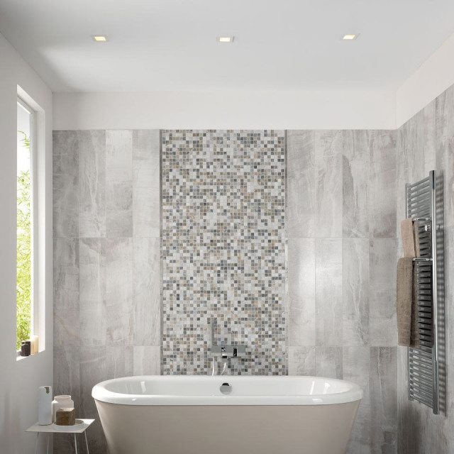 Интерьер с Керамическая плитка FOSSIL BEIGE NAT	30x60