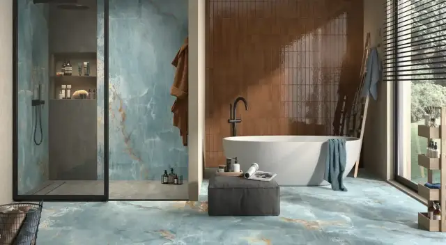 Интерьер с Керамогранит Imola The Room Bla DA6 12 LP 171756 60x120