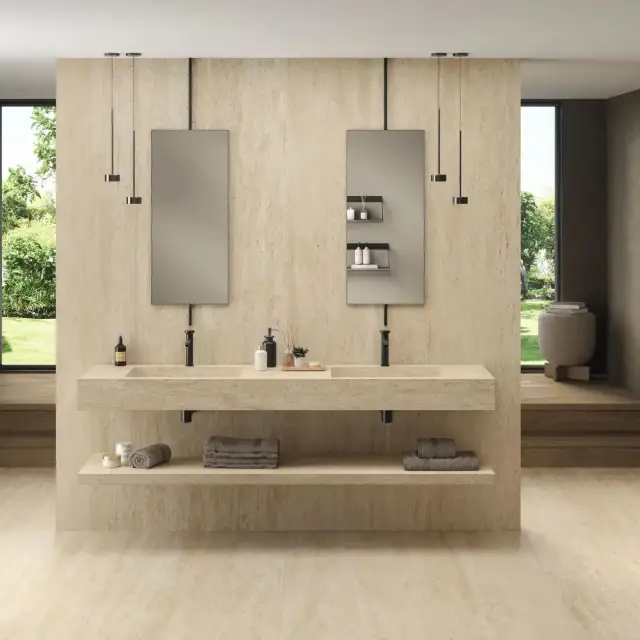 Интерьер с Керамогранит Atlas Concorde Marvel White Vein 60x120