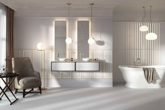 Интерьер с Керамическая плитка Steam Work Quercus 20x120