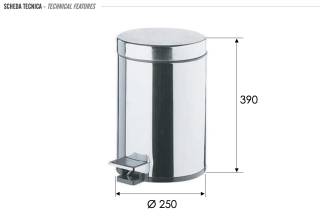 Ведро 12 литров Remer RB503CR
