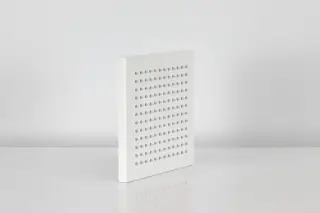 Верхний душ с шарнирным соединением 20 см Remer 359SSBOX, белый матовый