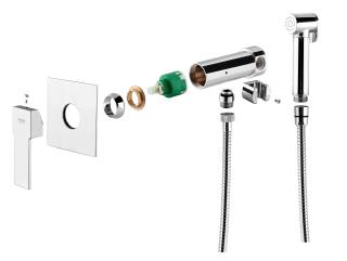 Гигиенический душ со смесителем Remer Qubika Q65W