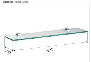 Полка 49 см Remer SQ SQ20CR