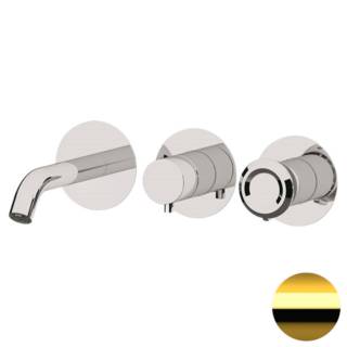 Смеситель для ванны Remer Element ET54D3PDO, золото глянцевое