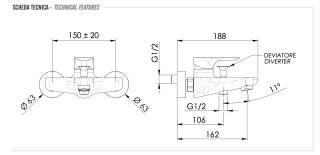 Смеситель для ванны Remer Infinity I05BG, золото брашированное