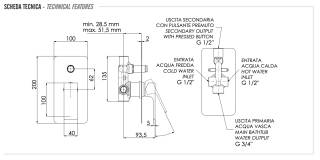 Смеситель для душа Remer Absolute AU09