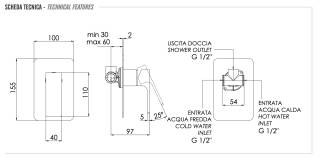 Смеситель для душа Remer Absolute AU30